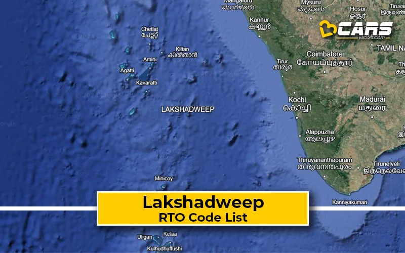 Lakshadweep RTO Codes List