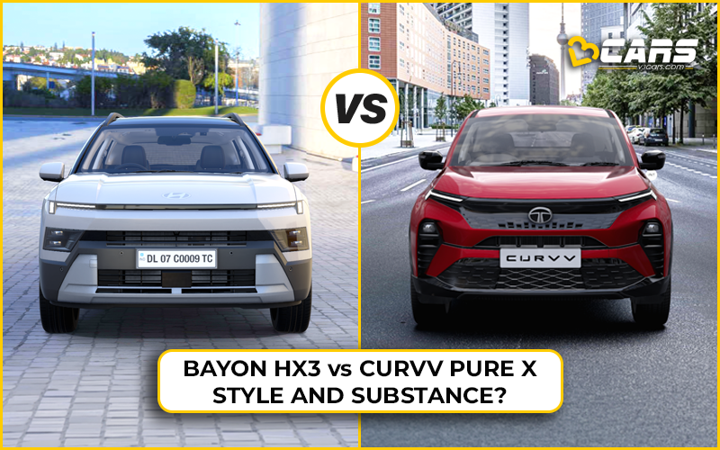 Bayon HX3 vs Curvv Pure X MT - Price And Features Compared