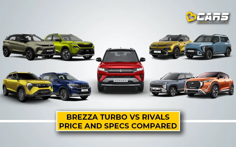 2026 Brezza Turbo Vs 8 SUV Rivals: Price, Specs, Mileage