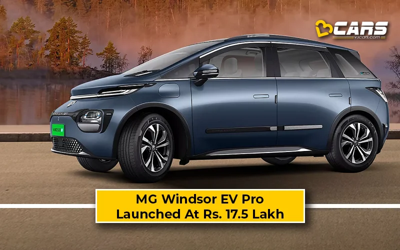 2025 MG Windsor EV Pro Launched – Offers 449km Range, ADAS