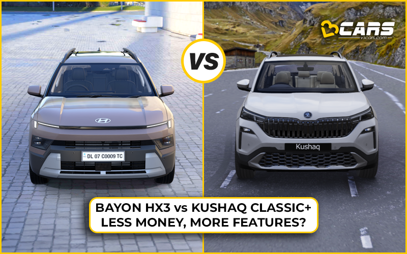 Bayon HX3 vs Kushaq Classic Plus - Prices And Features Compared