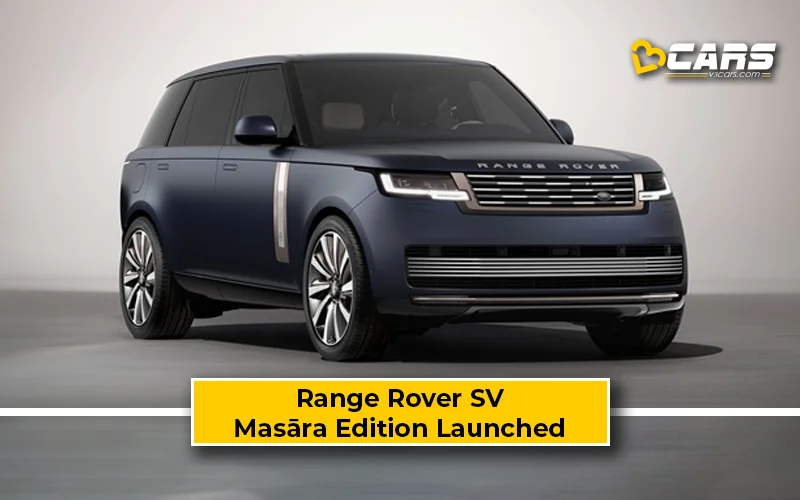 Range Rover SV Masāra Edition Debuts In India