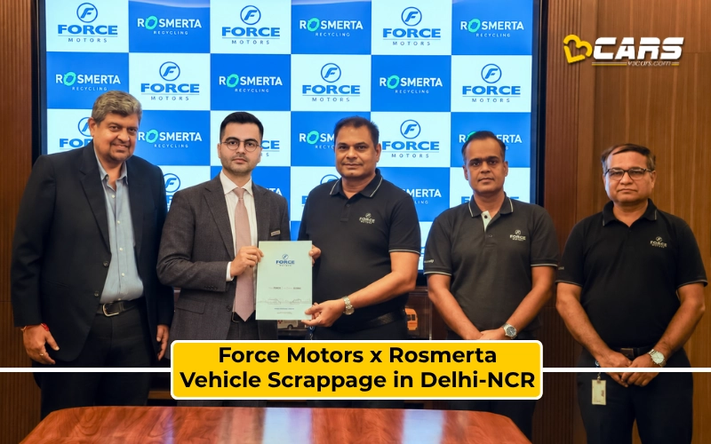 Force Motors Partners Rosmerta For Vehicle Scrappage