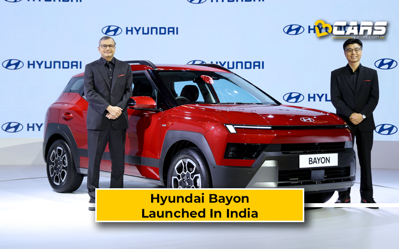 Hyundai BAYON Launched At Rs. 10.0 Lakh In India