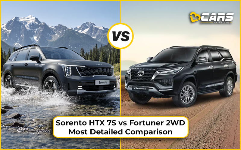 Kia Sorento HTX 7S vs Toyota Fortuner 2WD - Which To Buy?