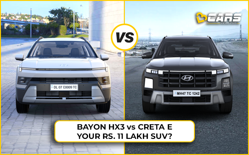 Hyundai Bayon HX3 vs Creta E - Prices And Features Compared