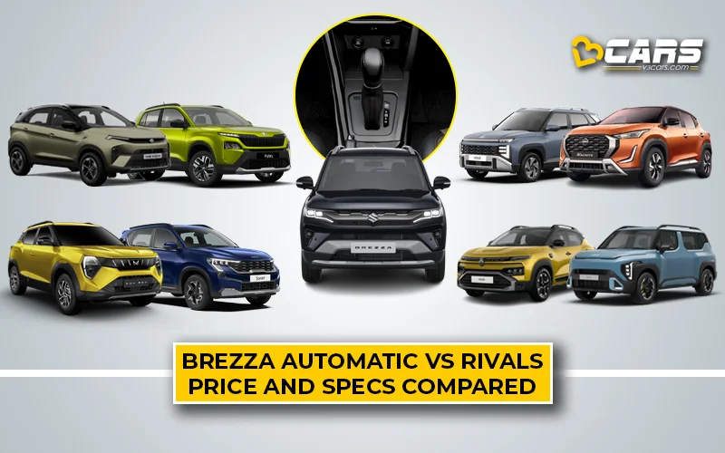 2026 Brezza Automatic Vs 8 SUV Rivals: Which One To Buy