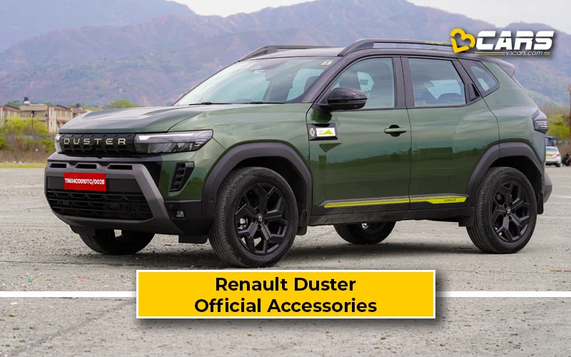 Renault Duster Official Accessory List With Price