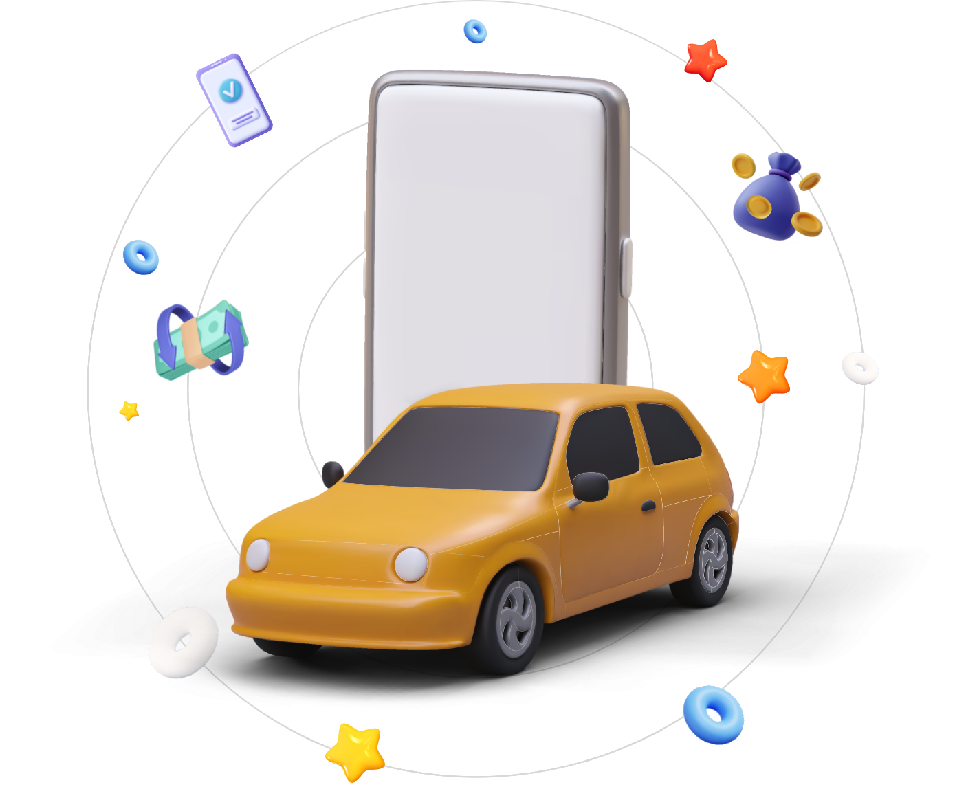 Car Loan Illustration