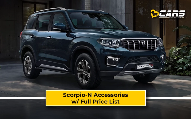 2026 Mahindra Scorpio-N Accessories Price List