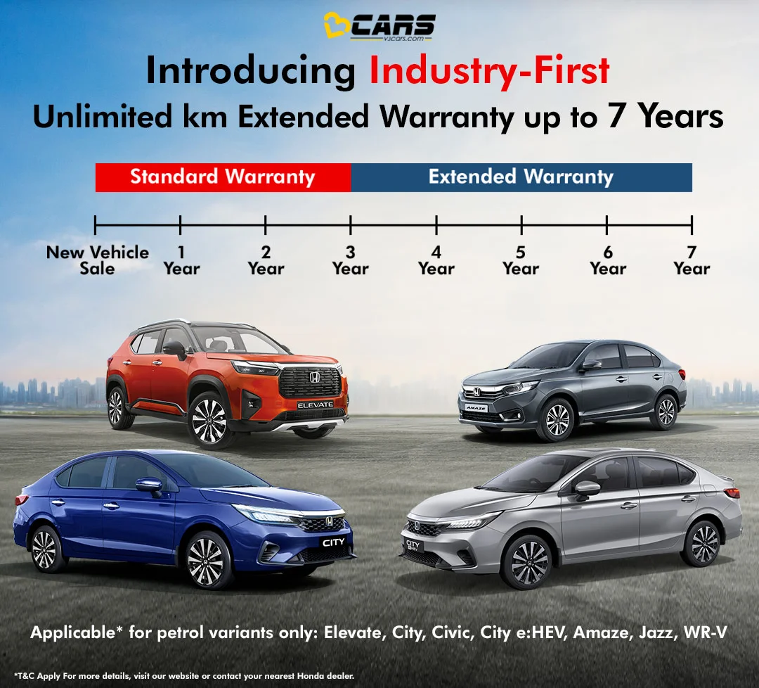 Honda Launch 7-Year Extended Warranty