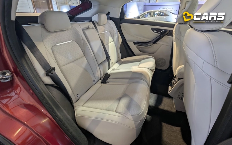 Tata Curvv Series X Rear Seat