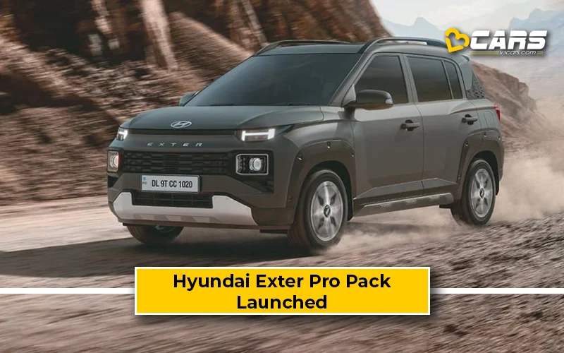 Hyundai Exter Pro Pack Launched At Rs. 7.98 Lakh