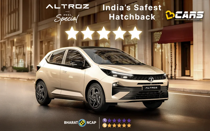 Tata Altroz Bharat-NCAP Rating Petrol Variant