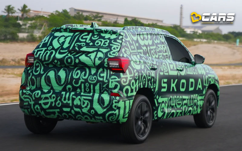 0163392025 skoda kylaq rear exterior