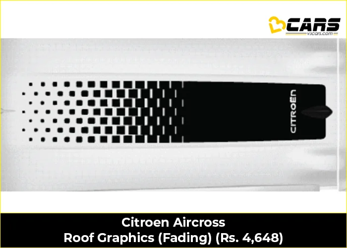 Citroen Aircross Roof Graphics (Fading) (Rs. 4,648)