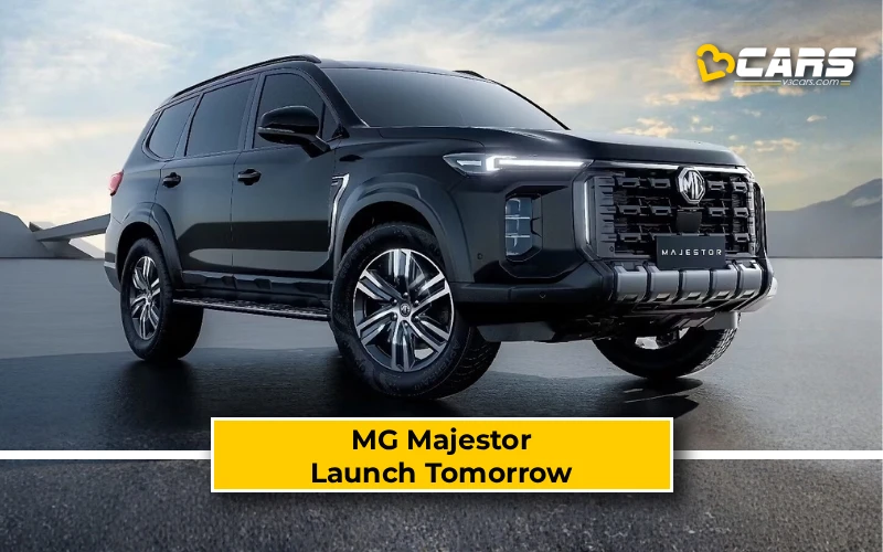 MG Majestor Launch Tomorrow