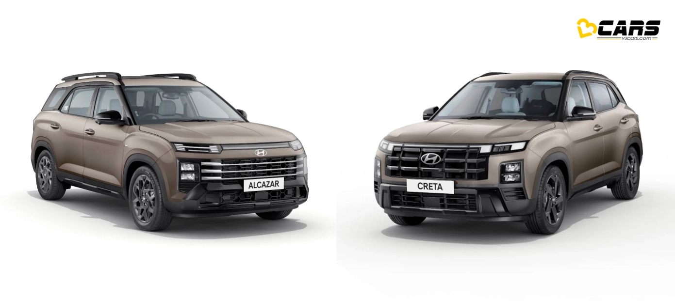 Hyundai Alcazar Vs Hyundai creta