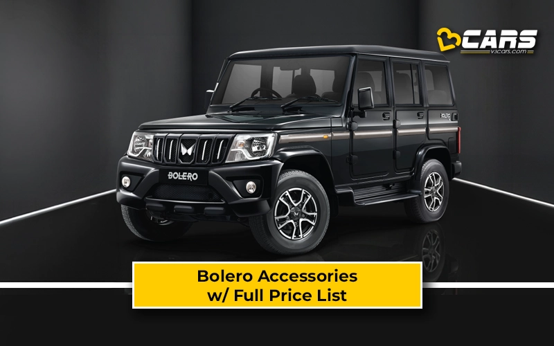 2026 Mahindra Bolero Accessories Price List