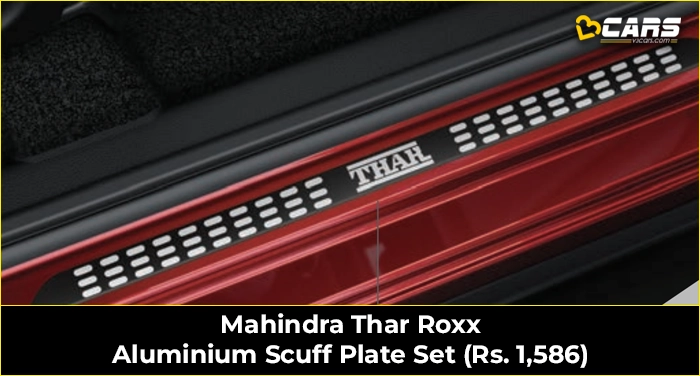 Mahindra Thar Roxx Urea Tank Metallic Protector