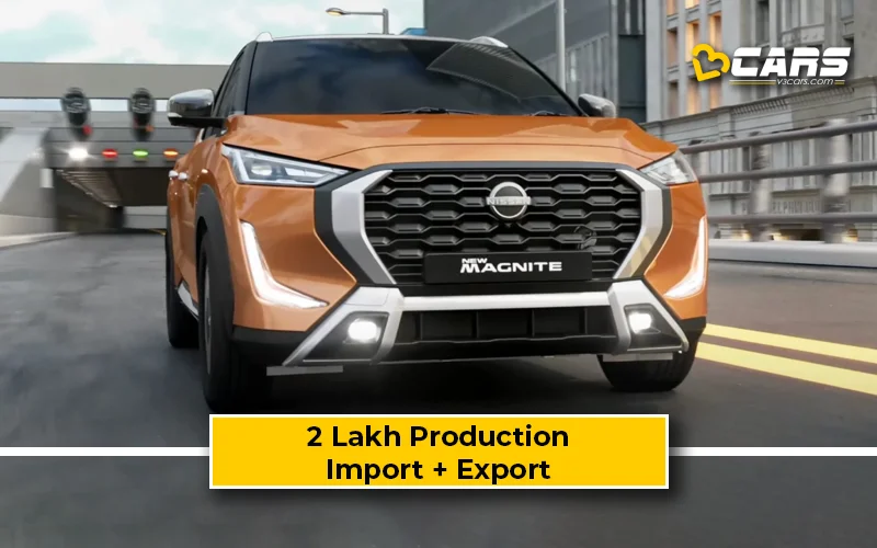 Nissan Magnite Achieves 2 Lakh Production Milestone