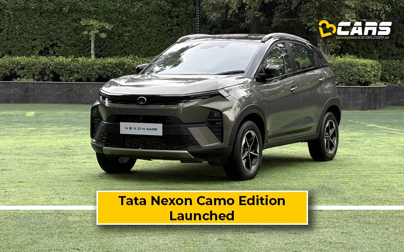 Tata Nexon Camo Edition Launched At Rs. 9.99 Lakh