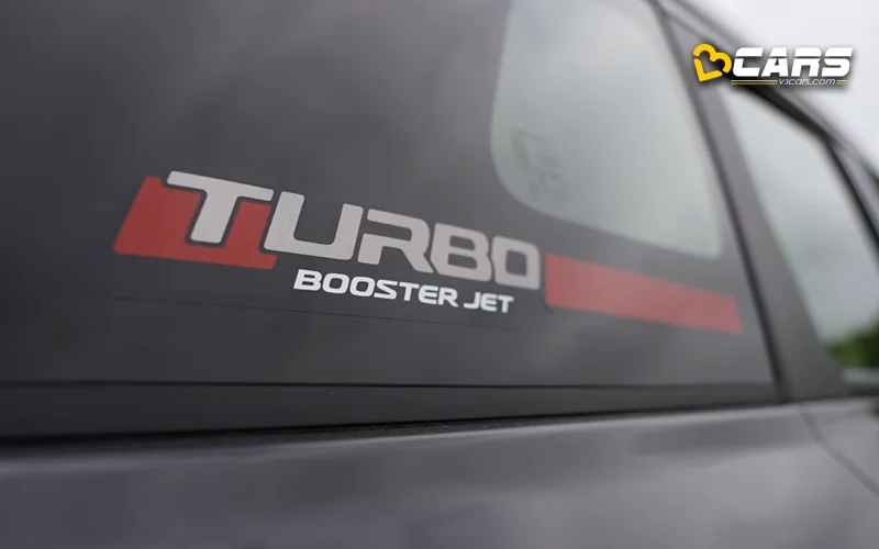2026 Maruti Brezza Turbo Badge