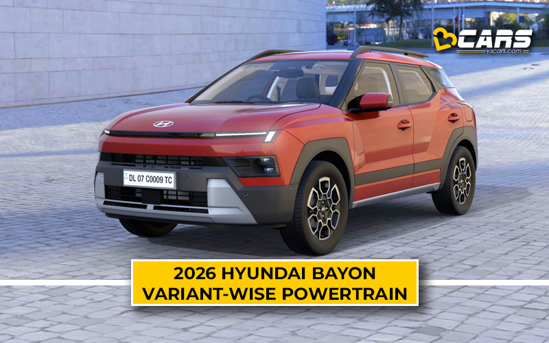 Hyundai Bayon Variant-Wise Powertrain Options