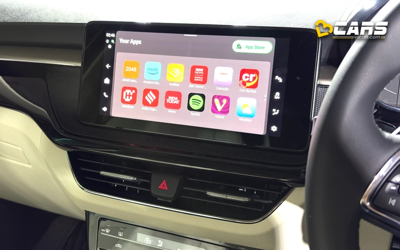 2026 Slavia 10-Inch Touchscreen Infotainment System