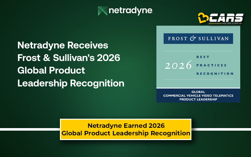 Netradyne Wins Frost & Sullivan 2026 Product Leadership Recognition