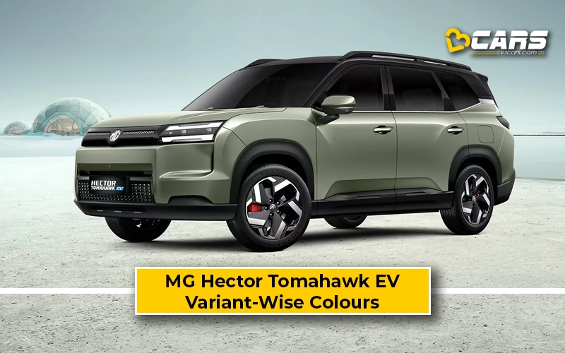 2026 MG Hector Tomahawk EV Variant-Wise Colours