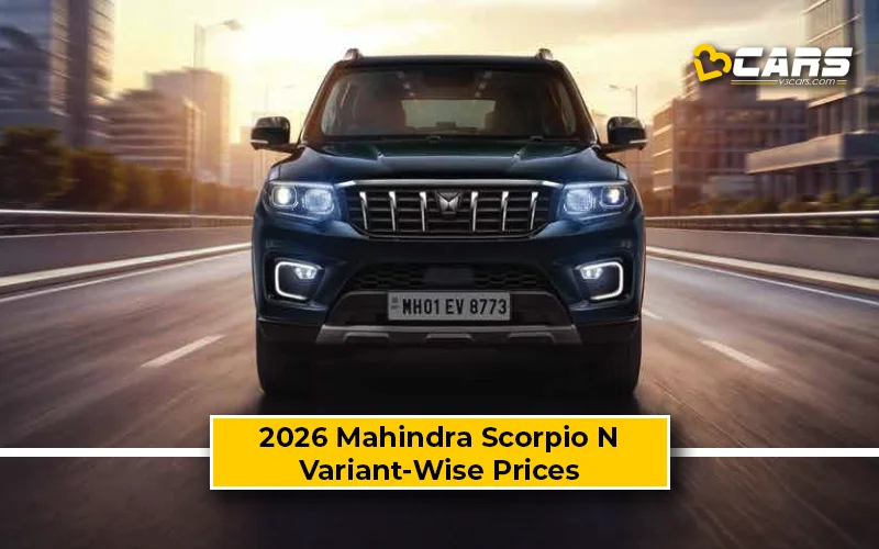 2026 Mahindra Scorpio N Variant-Wise Prices – August 2026