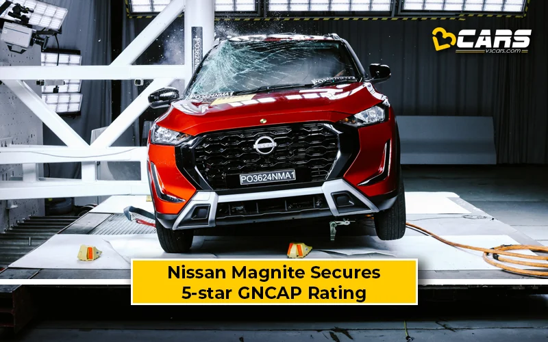 2025 Nissan Magnite Secures 5-Star Global NCAP Rating After Upgrades