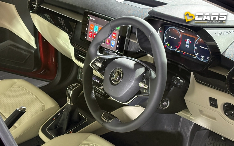 2026 Skoda Slavia Facelift Interior Design
