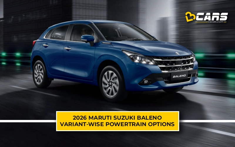 Maruti Baleno Facelift Variant-Wise Engine, Transmission Options