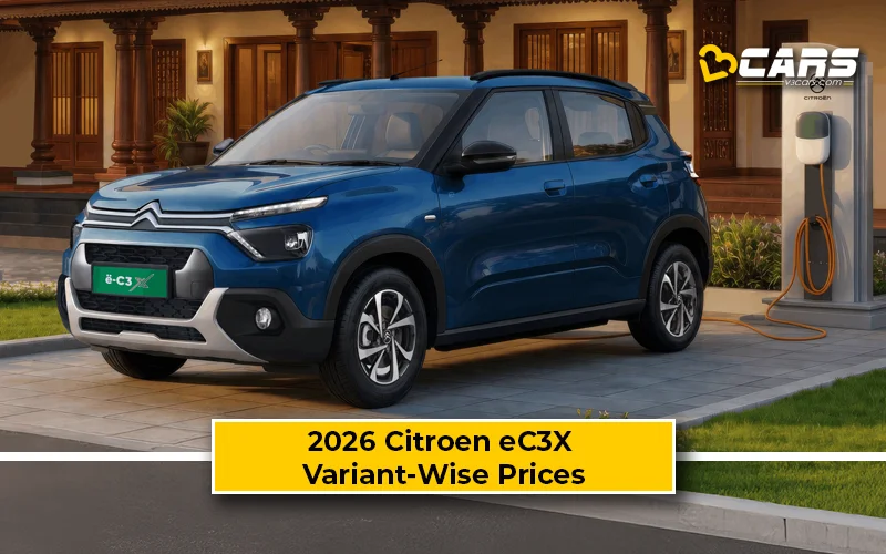 2026 Citroen eC3X EV Variant-Wise Prices Revealed