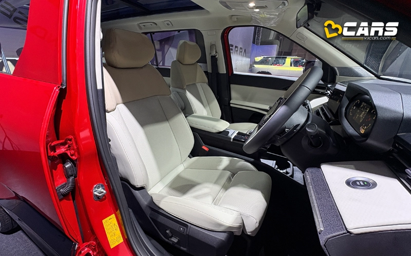 Tata Sierra Legend Series Front Seat Design
