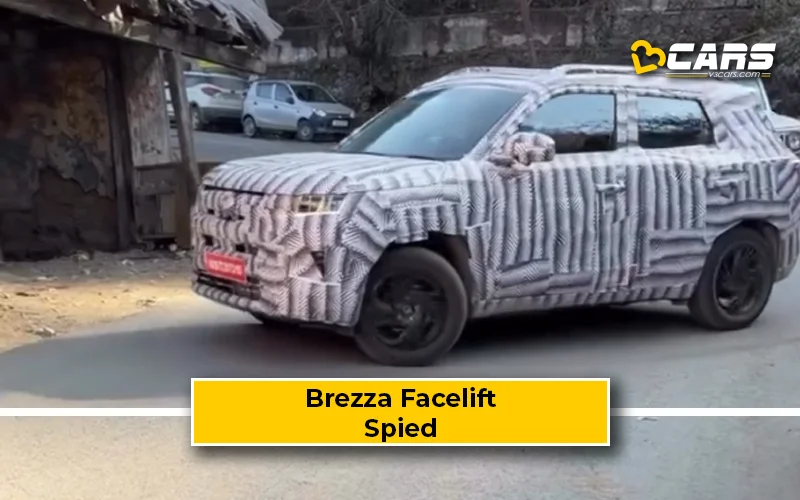 2026 Maruti Brezza Spied – Could Get Fresh Design Tweaks, More Features