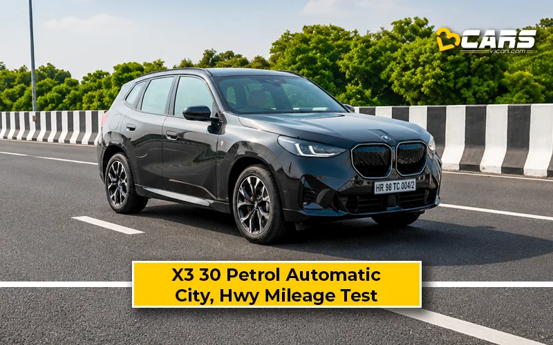 BMW X3 30 Turbo Petrol-AT Actual City, Highway Mileage Test