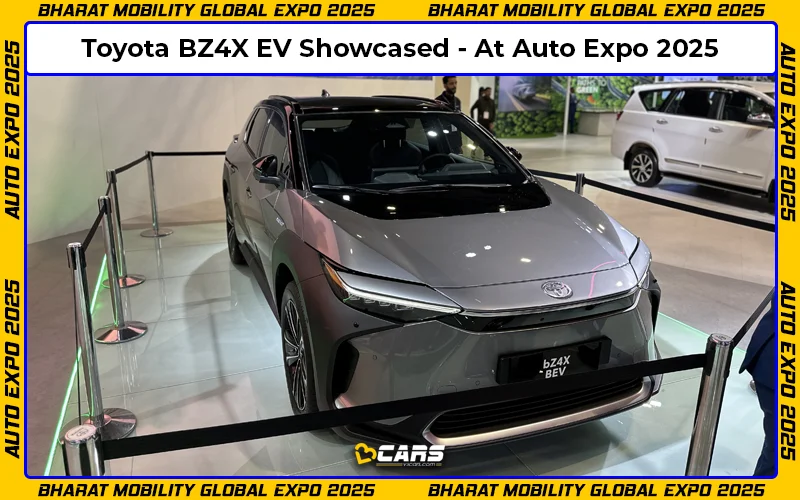 Toyota BZ4X Electric SUV Showcased