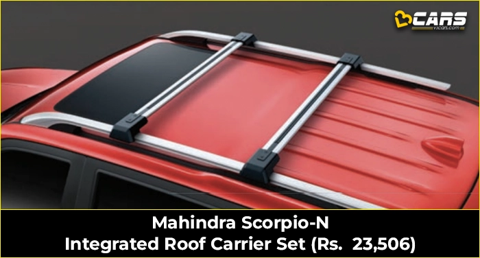 Mahindra Scorpio-N Integrated Roof Carrier Set