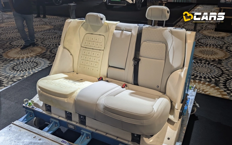 Tata Curvv R-Comfort Rear Seat Cutaway