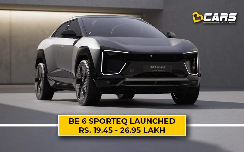 Mahindra BE 6 Sporteq Price, Variants And Features