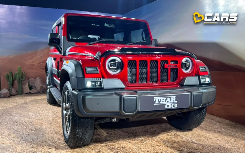 2026 Mahindra Thar OG Front Exterior Design