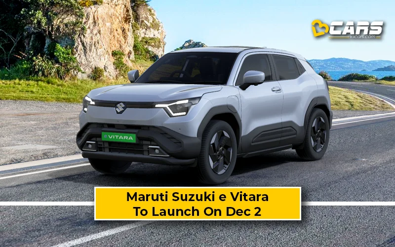 Maruti Suzuki e Vitara To Launch On December 2 – Expected Prices