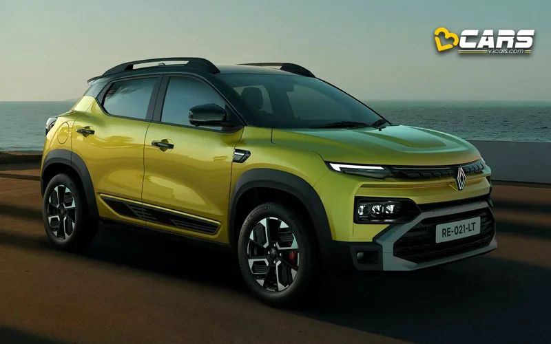 2025 Renault Kiger Facelift Front Quater Exterior