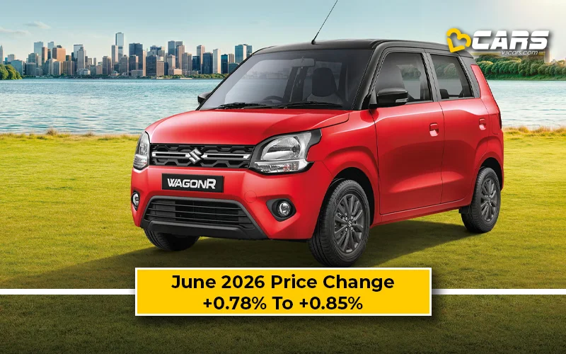 First Spot: Maruti Suzuki WagonR CNG June Price Change — Hiked By Rs. 5k