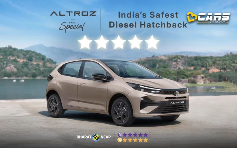 Tata Altroz Bharat-NCAP Rating Diesel Variant