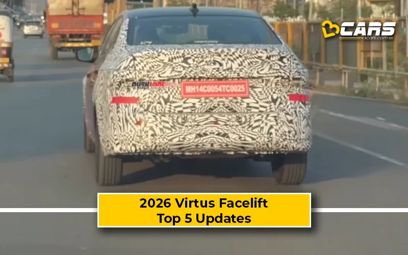 2026 Volkswagen Virtus Facelift — Top 5 Expected Changes