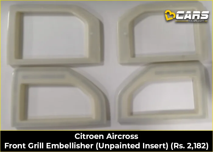 Citroen Aircross Front Grill Embellisher (Unpainted Insert)
